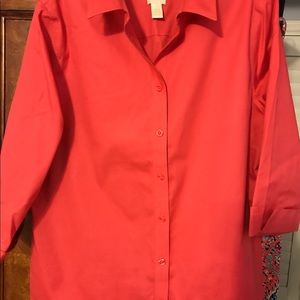 Chico’s Cotton No-iron blouse